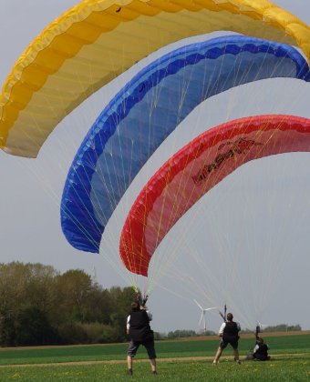 3 voiles paramoteurs